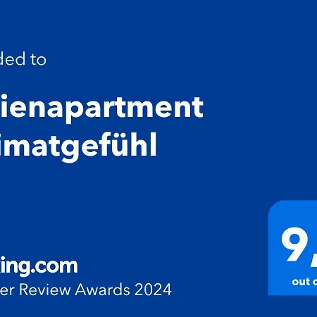 Ferienapartment Heimatgefuehl Apartman Bühl